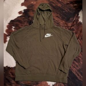 Nike Women's Green Pullover Hoodie
